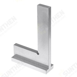Machinist Square 90° Right Angle Engineer Carpenter Square with Seat Precision Ground Steel Hardened Angle Ruler Machinist Square 90° Right Angle Engineer Carpenter Square with Seat Precision Ground Steel Hardened Angle Ruler