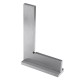 Machinist Square 90° Right Angle Engineer Carpenter Square with Seat Precision Ground Steel Hardened Angle Ruler