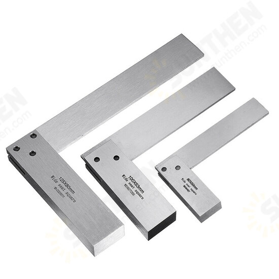 Machinist Square 90° Right Angle Engineer Set Precision Ground Steel Hardened Angle Ruler Woodworking Measuring Tool Machinist Square 90° Right Angle Engineer Set Precision Ground Steel Hardened Angle Ruler Woodworking Measuring Tool
