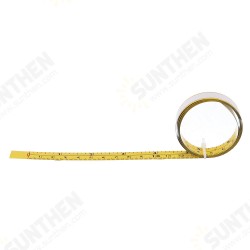 Metric and Inch Self Adhesive Measuring Tape Steel Miter Track Measure Tape Miter Saw Scale For T-track Router Table Band Saw Woodworking Tool