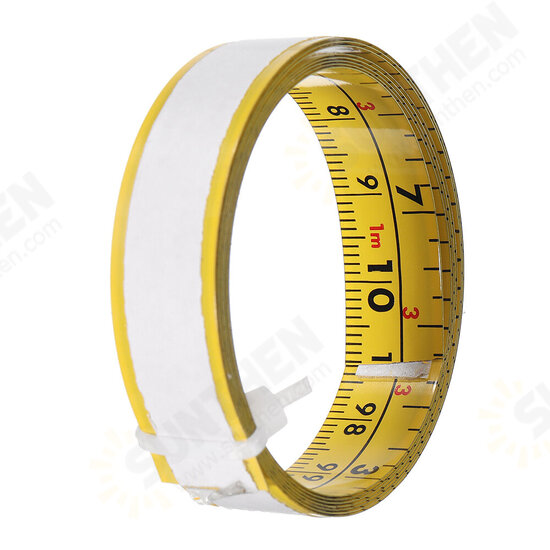 Metric and Inch Self Adhesive Measuring Tape Steel Miter Track Measure Tape Miter Saw Scale For T-track Router Table Band Saw Woodworking Tool Metric and Inch Self Adhesive Measuring Tape Steel Miter Track Measure Tape Miter Saw Scale For T-track Router Table Band Saw Woodworking Tool