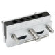 Metric/Inch Woodworking Self-Centering Hole Punch Locator Drill Guide Set Doweling Jig Kit Silver Color Metric/Inch Woodworking Self-Centering Hole Punch Locator Drill Guide Set Doweling Jig Kit Silver Color