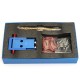 Mini Pocket Slant Hole Jig System Kit with Step Drill Bit Woodwork Tool Set Mini Pocket Slant Hole Jig System Kit with Step Drill Bit Woodwork Tool Set