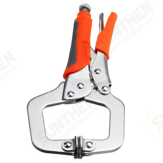 Multi-function Steel 5/6/11/18 Inch Locking C-Clamp Face Clamp Woodworking C Locking Plier