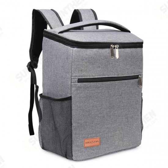 25L Gray Insulated Waterproof Cooling Backpack Bag Picnic Camping Rucksack Ice Cooler Bag 25L Gray Insulated Waterproof Cooling Backpack Bag Picnic Camping Rucksack Ice Cooler Bag