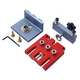 Pocket Hole Jig Kit Punch Drilling Locator with 6/8/10/15mm Drill Bit Wooden Dowels for Woodworking Panel Furniture Splicing Pocket Hole Jig Kit Punch Drilling Locator with 6/8/10/15mm Drill Bit Wooden Dowels for Woodworking Panel Furniture Splicing