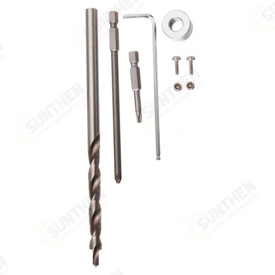 Pocket Hole Jig Woodworking Tool Drill Guide Hole Positioner Locator Pocket Hole Jig Woodworking Tool Drill Guide Hole Positioner Locator
