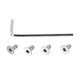 Quick Change Wood Panel Radius R15-R40 Quick-Jig Router Table Bits Jig Aluminum Alloy Corner Template Woodworking Tool Quick Change Wood Panel Radius R15-R40 Quick-Jig Router Table Bits Jig Aluminum Alloy Corner Template Woodworking Tool