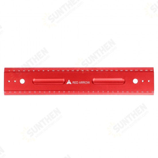 300mm Metric Aluminum Alloy Striaght Ruler Gauge Precision Woodworking Square Measuring Tools 300mm Metric Aluminum Alloy Striaght Ruler Gauge Precision Woodworking Square Measuring Tools