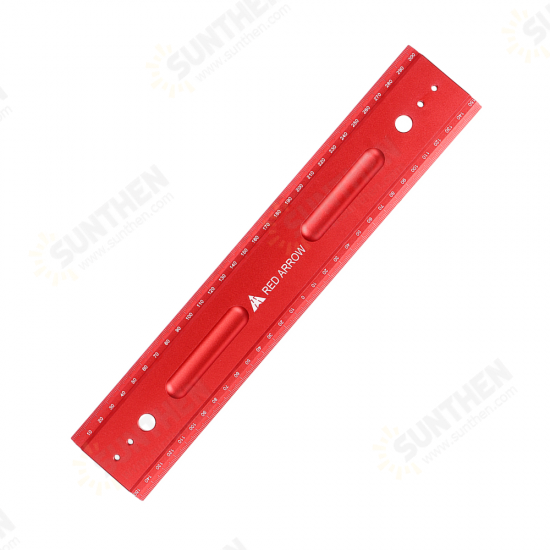 300mm Metric Aluminum Alloy Striaght Ruler Gauge Precision Woodworking Square Measuring Tools 300mm Metric Aluminum Alloy Striaght Ruler Gauge Precision Woodworking Square Measuring Tools