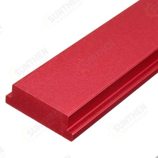 Red 100-450mm Aluminum Alloy Miter Track Nut Slider Miter Bar Quick Acting Clamp Nut for Table Saw T Slot T-track Jig Fixture DIY Woodworking Tool Red 100-450mm Aluminum Alloy Miter Track Nut Slider Miter Bar Quick Acting Clamp Nut for Table Saw T Slot T-track Jig Fixture DIY Woodworking Tool