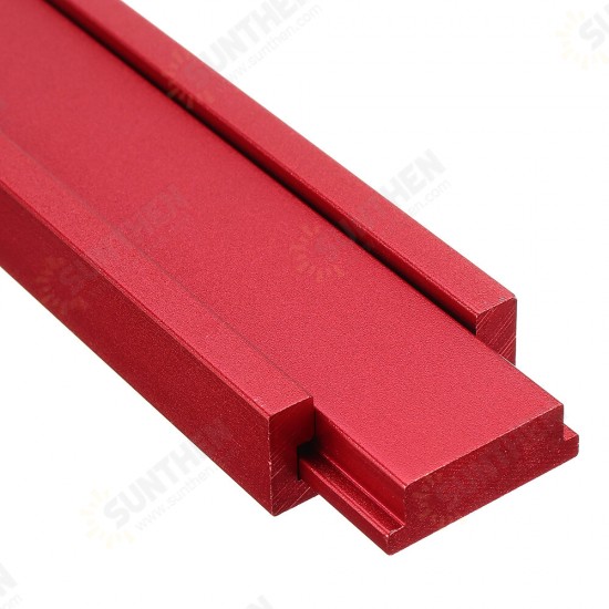 Red 100-450mm Aluminum Alloy Miter Track Nut Slider Miter Bar Quick Acting Clamp Nut for Table Saw T Slot T-track Jig Fixture DIY Woodworking Tool Red 100-450mm Aluminum Alloy Miter Track Nut Slider Miter Bar Quick Acting Clamp Nut for Table Saw T Slot T-track Jig Fixture DIY Woodworking Tool