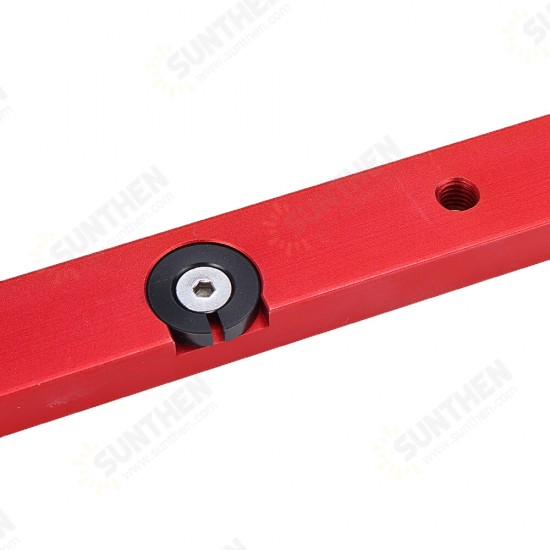 Red 300-880mm Aluminum Alloy Rail Miter Bar Slider Table Saw Gauge Rod Miter Gauge for T-slot T-track Miter Track Jig Fixture Slot Router Table Red 300-880mm Aluminum Alloy Rail Miter Bar Slider Table Saw Gauge Rod Miter Gauge for T-slot T-track Miter Track Jig Fixture Slot Router Table