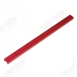 Red Aluminum Alloy 300-1220mm T-track T-slot Miter Track Jig T Screw Fixture Slot 19x9.5mm For Table Saw Router Table Woodworking Tool