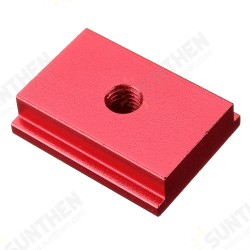 Red Aluminum Alloy Miter Track Nut T-track Sliding Nut M6/M8 T Slot Nut for T-slot Jig Fixture Slot 30x12.8mm For Table Saw Router Table Tool Red Aluminum Alloy Miter Track Nut T-track Sliding Nut M6/M8 T Slot Nut for T-slot Jig Fixture Slot 30x12.8mm For Table Saw Router Table Tool