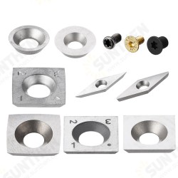 Wood Carbide Insert Cutters Screws DIY Wood Turning Tool Woodworking Lathe Tools