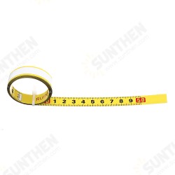 Self Adhesive Metric Ruler Miter Track Tape Measure Steel Miter Saw Scale For T-track Router Table Band Saw Woodworking Tool
