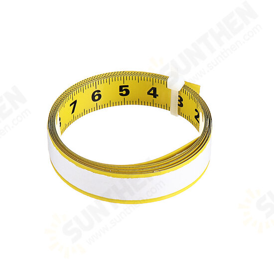 Self Adhesive Metric Ruler Miter Track Tape Measure Steel Miter Saw Scale For T-track Router Table Band Saw Woodworking Tool Self Adhesive Metric Ruler Miter Track Tape Measure Steel Miter Saw Scale For T-track Router Table Band Saw Woodworking Tool