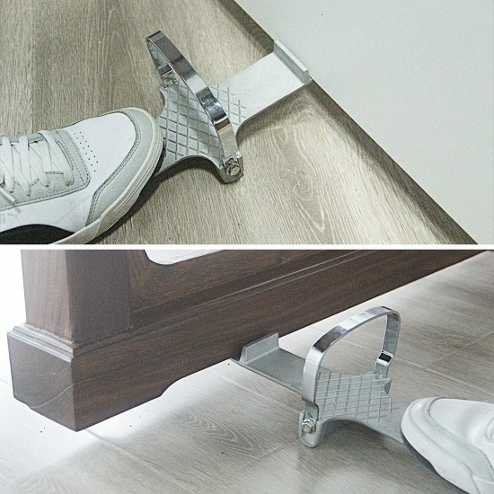 Simple Plaster Sheet Alloy Door Foot Use Lightweight Hand Tool Board Lifter Anti Slip Multifunction Drywall Tool