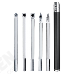 Square Shank Wood Turning Tool Carbide Insert Cutter/Auminum Alloy Handle Wood Lathe Tool Square Shank Wood Turning Tool Carbide Insert Cutter/Auminum Alloy Handle Wood Lathe Tool