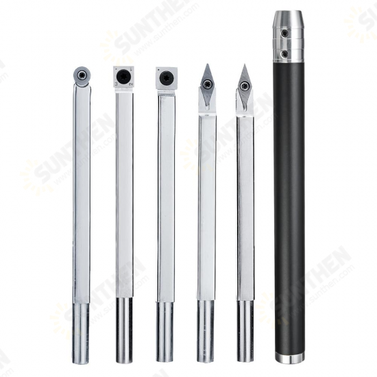 Square Shank Wood Turning Tool Carbide Insert Cutter/Auminum Alloy Handle Wood Lathe Tool Square Shank Wood Turning Tool Carbide Insert Cutter/Auminum Alloy Handle Wood Lathe Tool