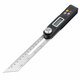 Stainless Steel 360 Degree Gauge Digital Protractor T Bevel Electronic Level Battery Operated LCD Display Angle Finder Sliding Stainless Steel 360 Degree Gauge Digital Protractor T Bevel Electronic Level Battery Operated LCD Display Angle Finder Sliding
