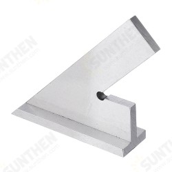 Stainless Steel 45 Degree Miter Angle Corner Ruler Wide Base Gauge Woodworking Measuring Tools 100*70 120*80 200*130mm
