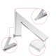 Stainless Steel 45 Degree Miter Angle Corner Ruler Wide Base Gauge Woodworking Measuring Tools Stainless Steel 45 Degree Miter Angle Corner Ruler Wide Base Gauge Woodworking Measuring Tools