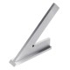 Stainless Steel 45 Degree Miter Angle Corner Ruler Wide Base Gauge Woodworking Measuring Tools Stainless Steel 45 Degree Miter Angle Corner Ruler Wide Base Gauge Woodworking Measuring Tools