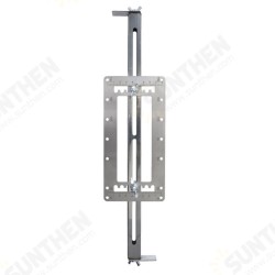 Stainless Steel Hole Handle Punch Locator Tool Drilling Opener Template For Pocket Jig Set Wardrobe Door Cabinet Positioner Drill Guide Sleeve Jig Stainless Steel Hole Handle Punch Locator Tool Drilling Opener Template For Pocket Jig Set Wardrobe Door Cabinet Positioner Drill Guide Sleeve Jig