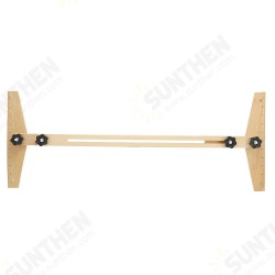 Stair Tread Gauge Stair Layout Tool Wood Stair Jig for Measuring Shelf Laminate Treads and Risers