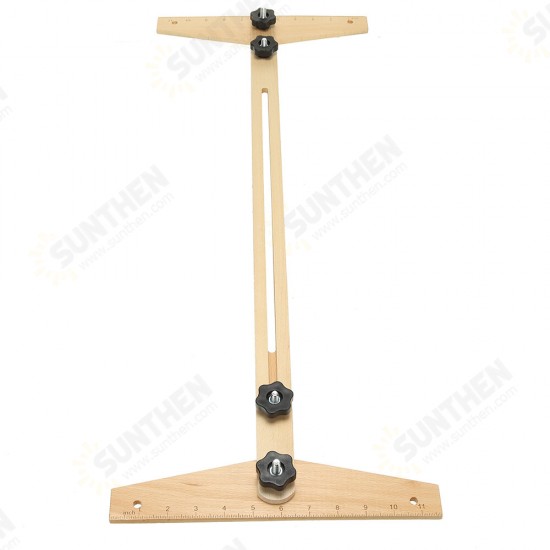 Stair Tread Gauge Stair Layout Tool Wood Stair Jig for Measuring Shelf Laminate Treads and Risers Stair Tread Gauge Stair Layout Tool Wood Stair Jig for Measuring Shelf Laminate Treads and Risers