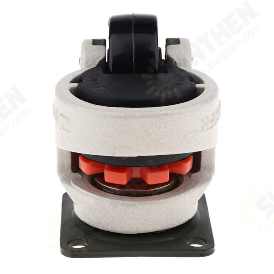 Swivel Heavy Duty Machine Levelling Workbench Caster Wheel Aluminum Wear-resistant Load-bearing Horizontal Adjustment Wheel Mute Furniture Casters