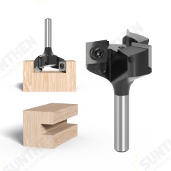 Three-blade 8MM 12MM 1/2inch Shank Router Bit Wood Milling Cutter Planing Tool Woodworking Tools