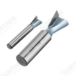 1/2 1/4 Inch Shank Dovetail Router Bit Industrial Grade Wood Cutter for wood Tungsten Engraving Tool Milling Cutter