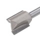 1/4 1/2 Inch Shank Extended Straight Dual Edged Router Bit Carpenter Milling Cutter