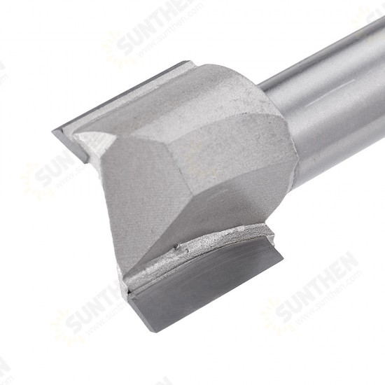 1/4 1/2 Inch Shank Extended Straight Dual Edged Router Bit Carpenter Milling Cutter