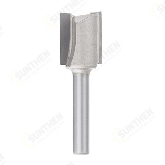 1/4 1/2 Inch Shank Extended Straight Dual Edged Router Bit Carpenter Milling Cutter