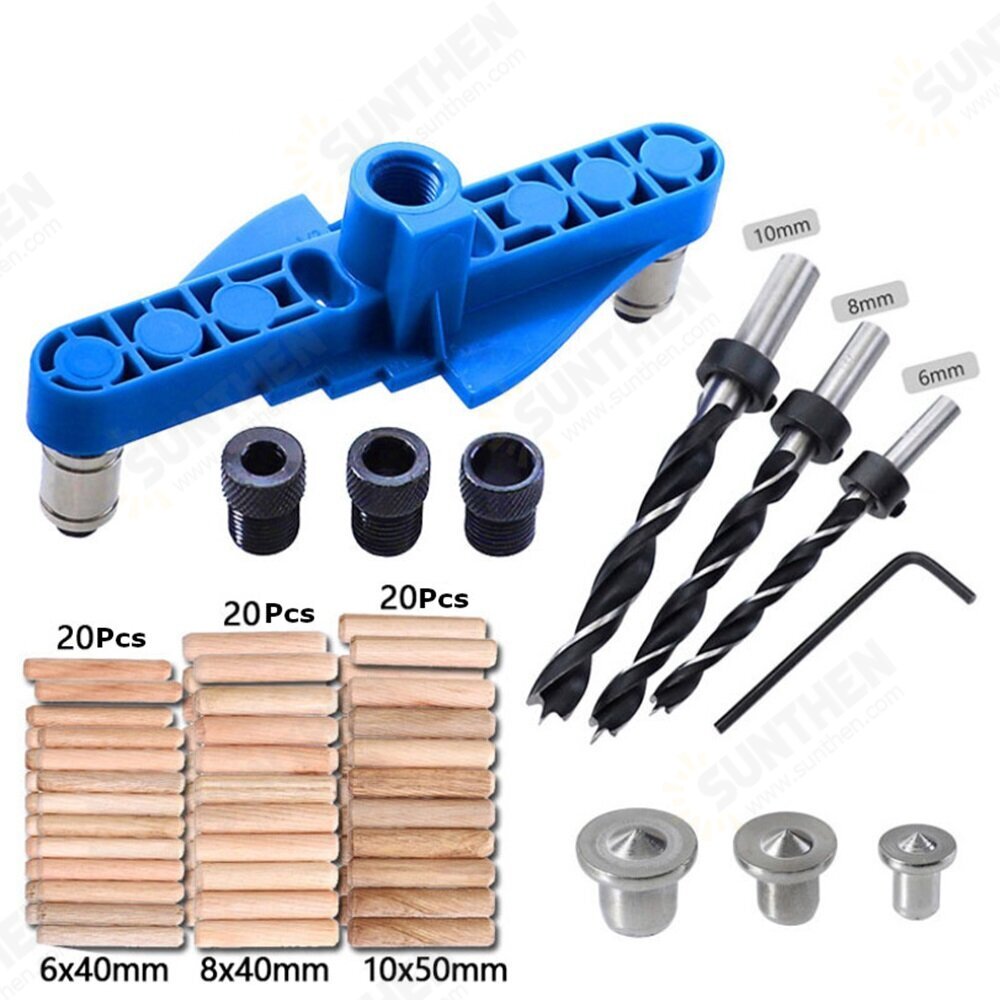 TwoInOne Straight Hole Drilling Locator Engineering Plastic Self