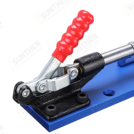 Upgrade XK-2 Pocket Hole Jig Wood Toggle Clamps with Drilling Bit Hole Puncher Locator Working Carpenter Kit