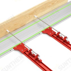 Upgraded Aluminum Alloy Parallel Guide System for Repeatable Cuts for Track Saw Rail Fit for Festool Woodworking Tools Hook Upgrade Upgraded Aluminum Alloy Parallel Guide System for Repeatable Cuts for Track Saw Rail Fit for Festool Woodworking Tools Hook Upgrade
