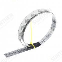 0.6-2.5M Stainless Steel Self Adhesive Metric Ruler Miter Track Tape Measure Saw Scale For T-track Router Table Band Saw Table Saw Woodworking Tools 0.6-2.5M Stainless Steel Self Adhesive Metric Ruler Miter Track Tape Measure Saw Scale For T-track Router Table Band Saw Table Saw Woodworking Tools