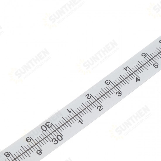 0.6-2.5M Stainless Steel Self Adhesive Metric Ruler Miter Track Tape Measure Saw Scale For T-track Router Table Band Saw Table Saw Woodworking Tools