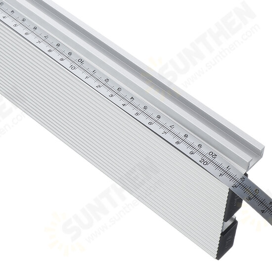 0.6-2.5M Stainless Steel Self Adhesive Metric Ruler Miter Track Tape Measure Saw Scale For T-track Router Table Band Saw Table Saw Woodworking Tools