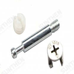 20PCS 3-in-1 Eccentric Wheel Connecting Piece Furniture Screw Nut Kit Fit For Dowel Jig Furniture Wardrobe Link Connection 20PCS 3-in-1 Eccentric Wheel Connecting Piece Furniture Screw Nut Kit Fit For Dowel Jig Furniture Wardrobe Link Connection