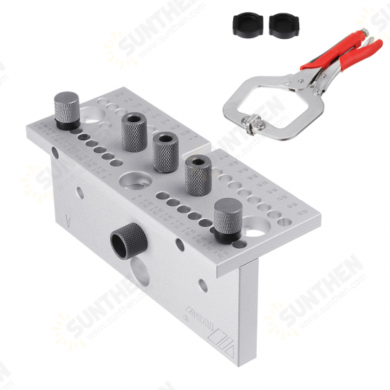 3 In 1 Dowel Jig Woodworking Hole Puncher Drill Guide Positioning Hole Opener DIY Woodworking Tools 3 In 1 Dowel Jig Woodworking Hole Puncher Drill Guide Positioning Hole Opener DIY Woodworking Tools