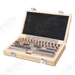 Woodworking 32/38/47/83Pcs Router Table Set Up Bar with Case Metric Gage Block Set Measuring Block Gauge Woodworking 32/38/47/83Pcs Router Table Set Up Bar with Case Metric Gage Block Set Measuring Block Gauge