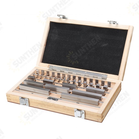 Woodworking 32/38/47/83Pcs Router Table Set Up Bar with Case Metric Gage Block Set Measuring Block Gauge