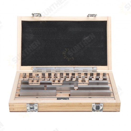 Woodworking 32/38/47/83Pcs Router Table Set Up Bar with Case Metric Gage Block Set Measuring Block Gauge