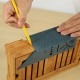 Woodworking 3D Mitre Angle Measuring Square Size Measure Tool Angle Ruler Hole-Positioning Gauge 45/90 Degree T Ruler